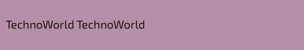 TechnoWorld TechnoWorld